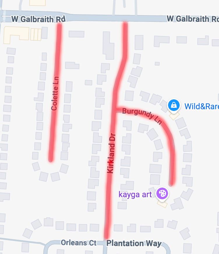 kirkland burgundy colette project map
