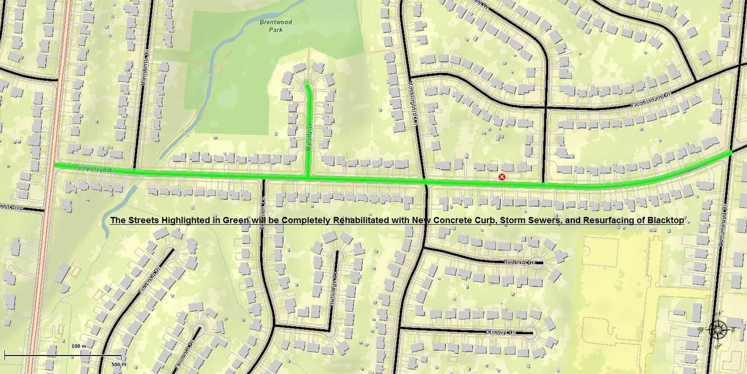 Hempstead and Melody Map 